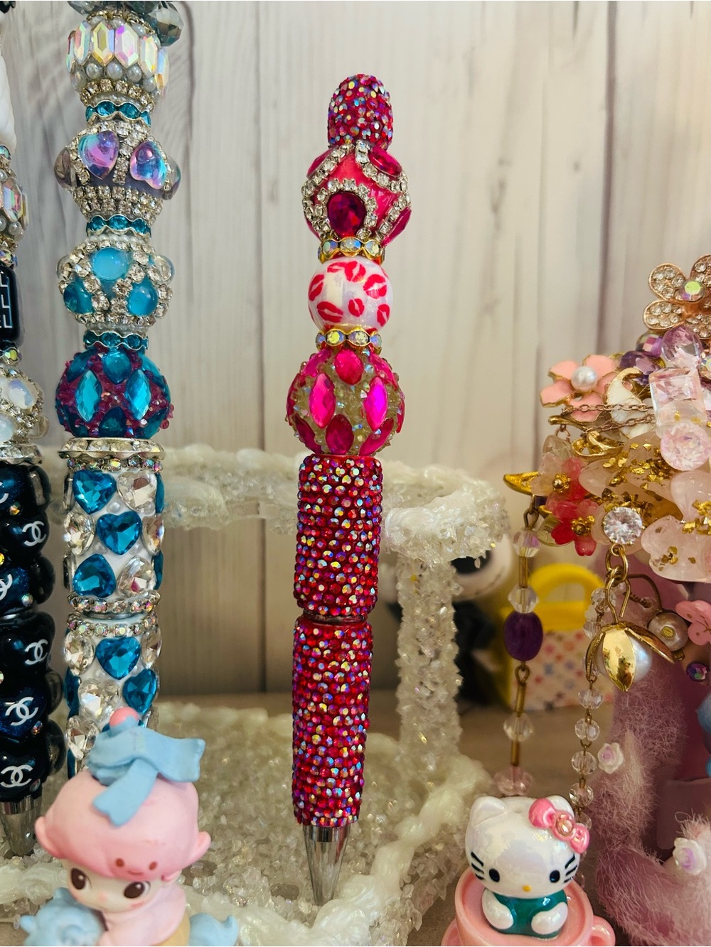 Hot Lips 👄 Jeweled Crystal Pen